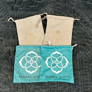 Set of Kendra Scott Jewelry Dust Bags